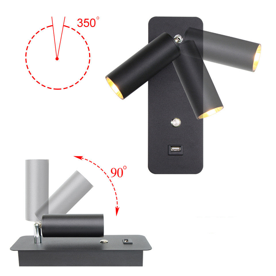 Nordic Led Wall Light Bedroom Bedside Light Key GND Products