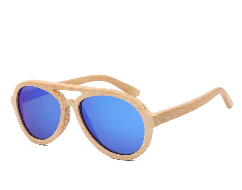 Wooden Frame Sunglasses Unisex