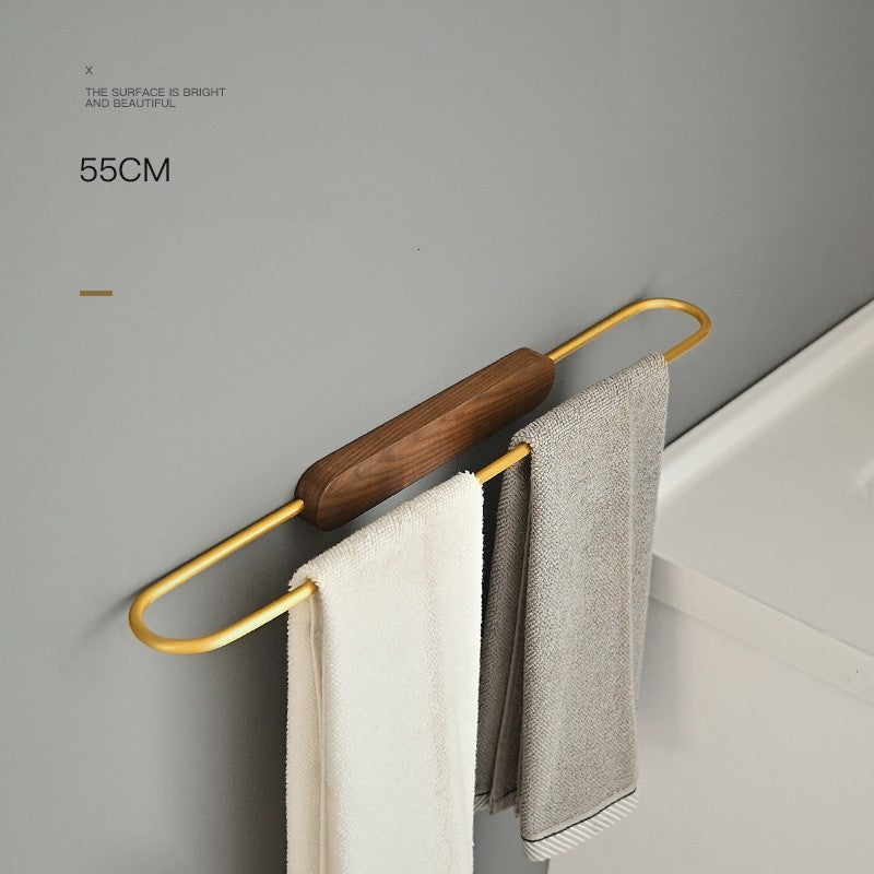 No Punching Towel Rack Light Luxury Bathroom Towel Hanging GND Products