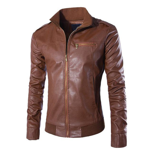 Motorcycle artificial Leather Jacket