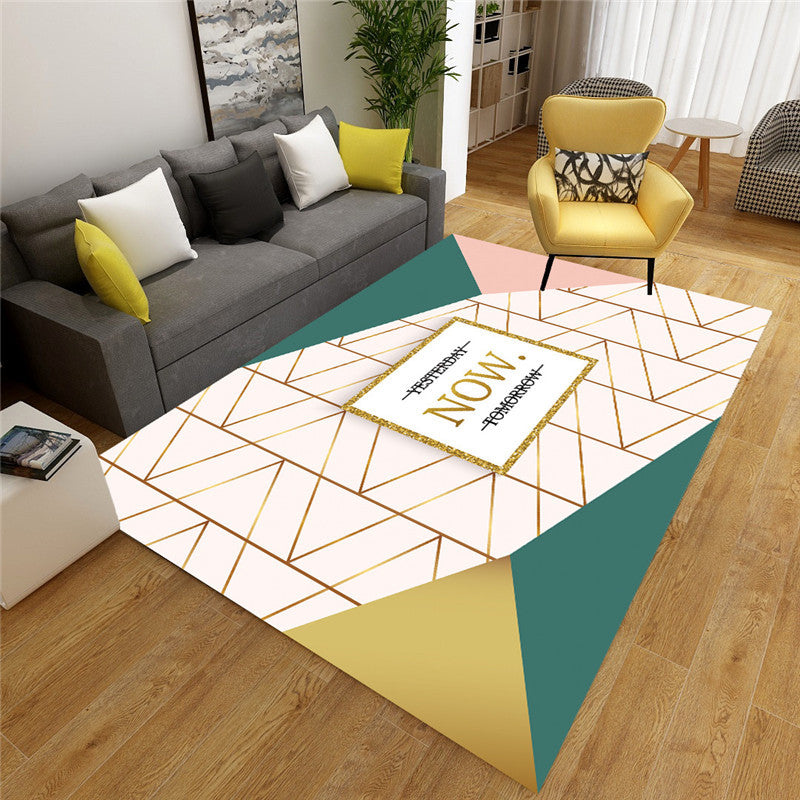 Luxury printed carpet mat