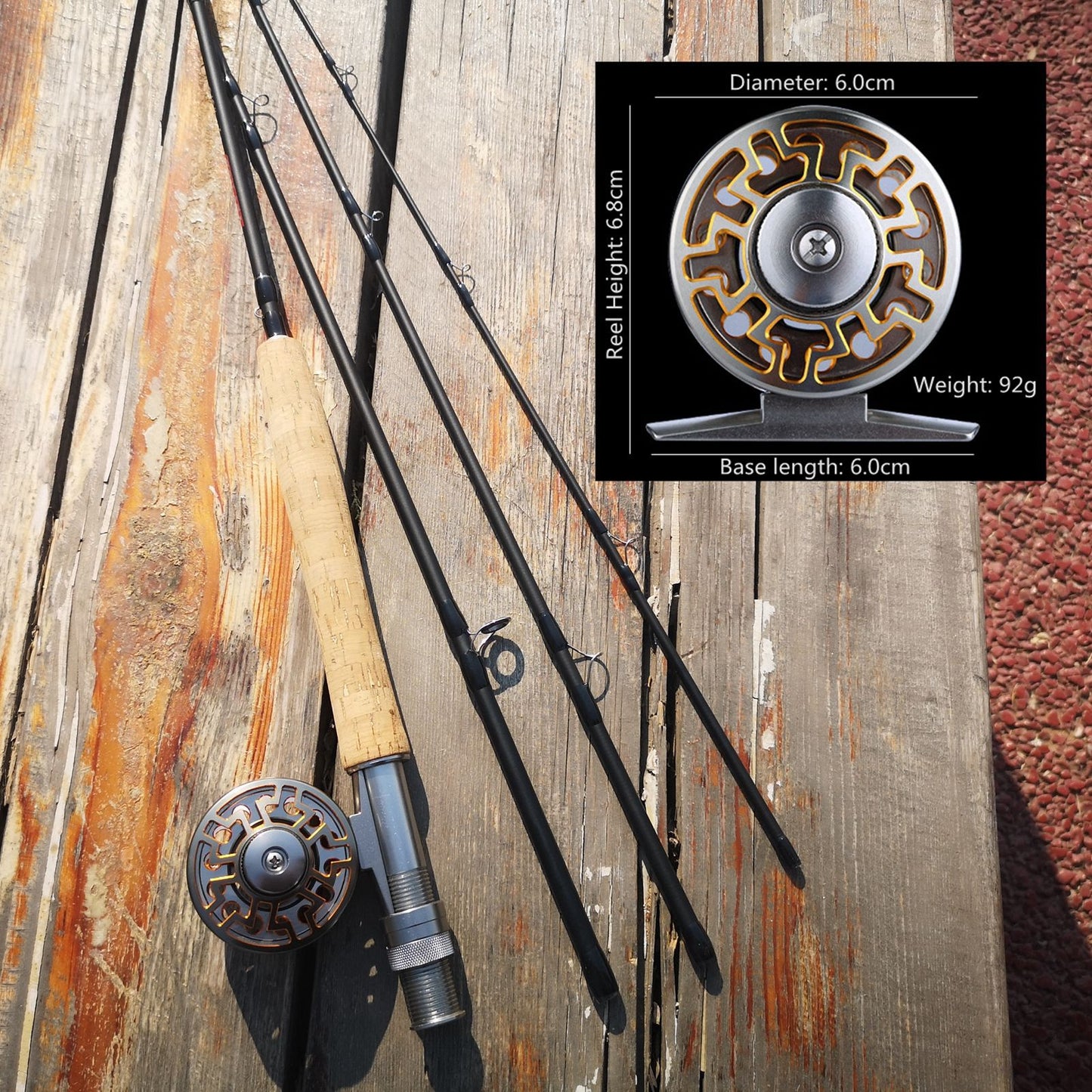 Fly Rod Set Cheap And Portable GND Products