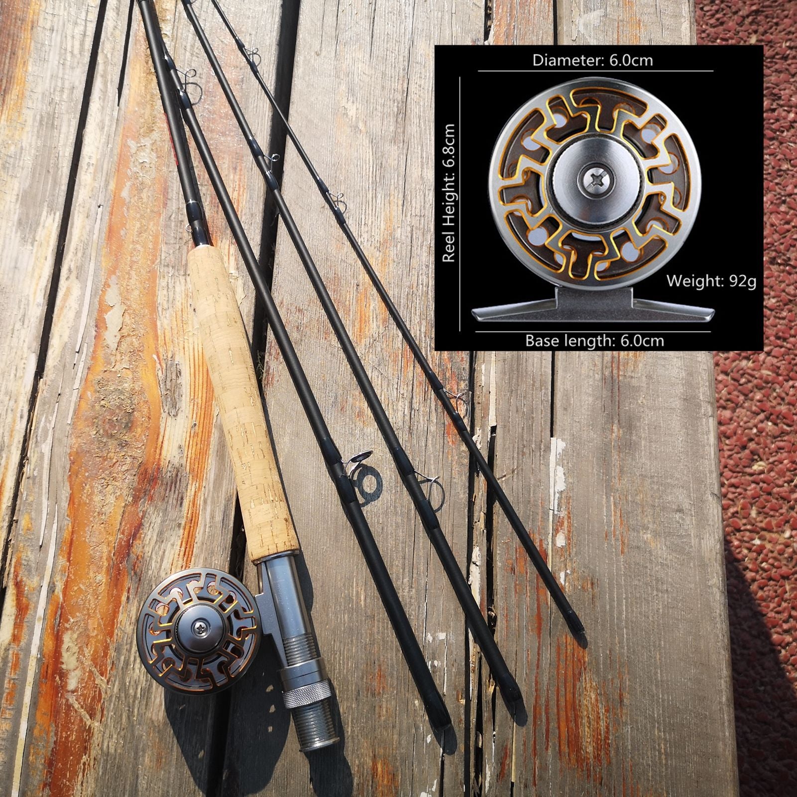 Fly Rod Set Cheap And Portable GND Products