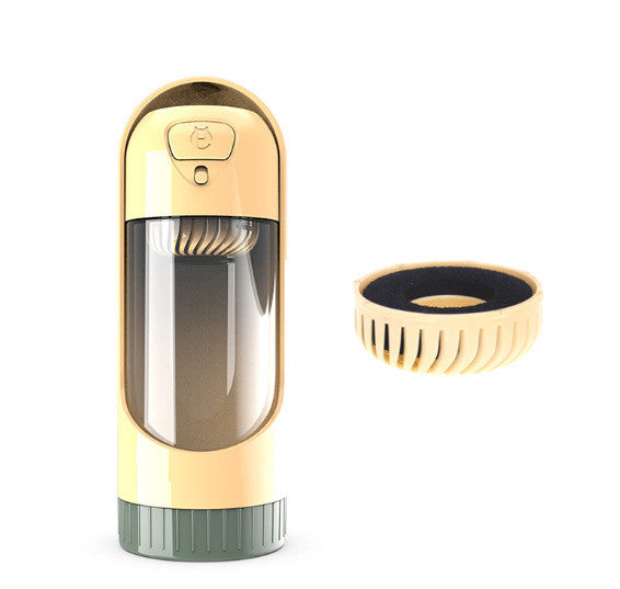 Pet Multifunctional Pet Accompanying Cup Portable Dog Water Cup Household Saor Style