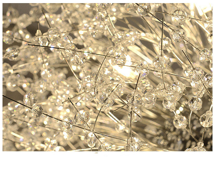 Dandelion Crystal Chandelier Restaurant Bedroom Clothing Shop Lighting GND Products