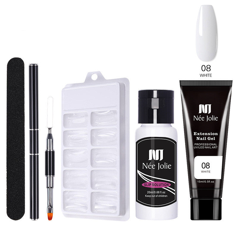 Nail Art Solid Extension Glue Long Crystal Model Crystal Glue Set GND Products