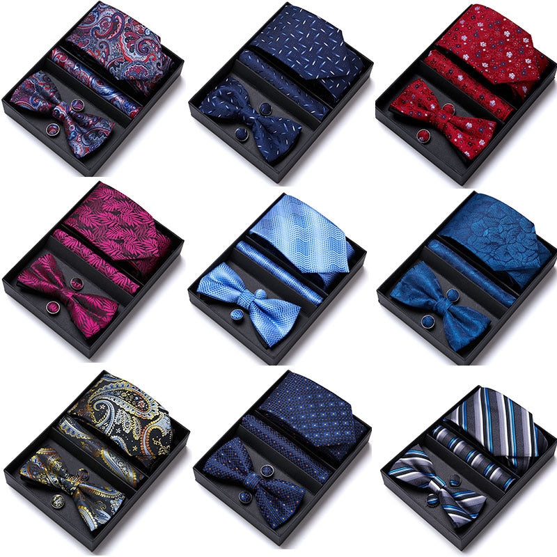 Men's Business Dress Wedding Bow Tie Suit Saor Style