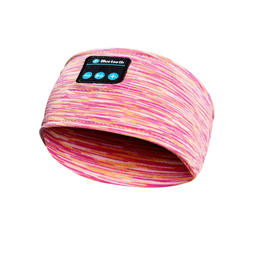 Wireless Bluetooth Sleeping Headphones Headband Thin Soft Elastic Comfortable Music Ear Phones Eye Mask For Side Sleeper Sports GND Products