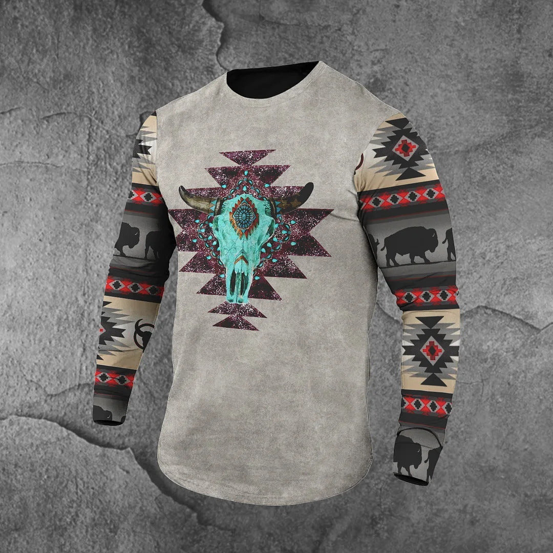 Men's Trendy Long Sleeve T-shirts Saor Style