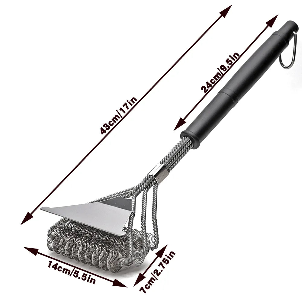 Safe Grill Brush - Bristle Free BBQ Grill Brush - Rust Resistant AliExpress