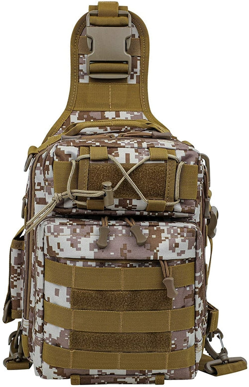 LUXHMOX Fishing Tackle Backpack Waterproof for Outdoor Gear Storage Amethyst Osage