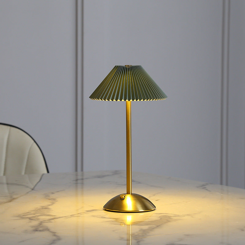 Light Luxury Metal Creativity Mushroom Small Night Lamp GND Products