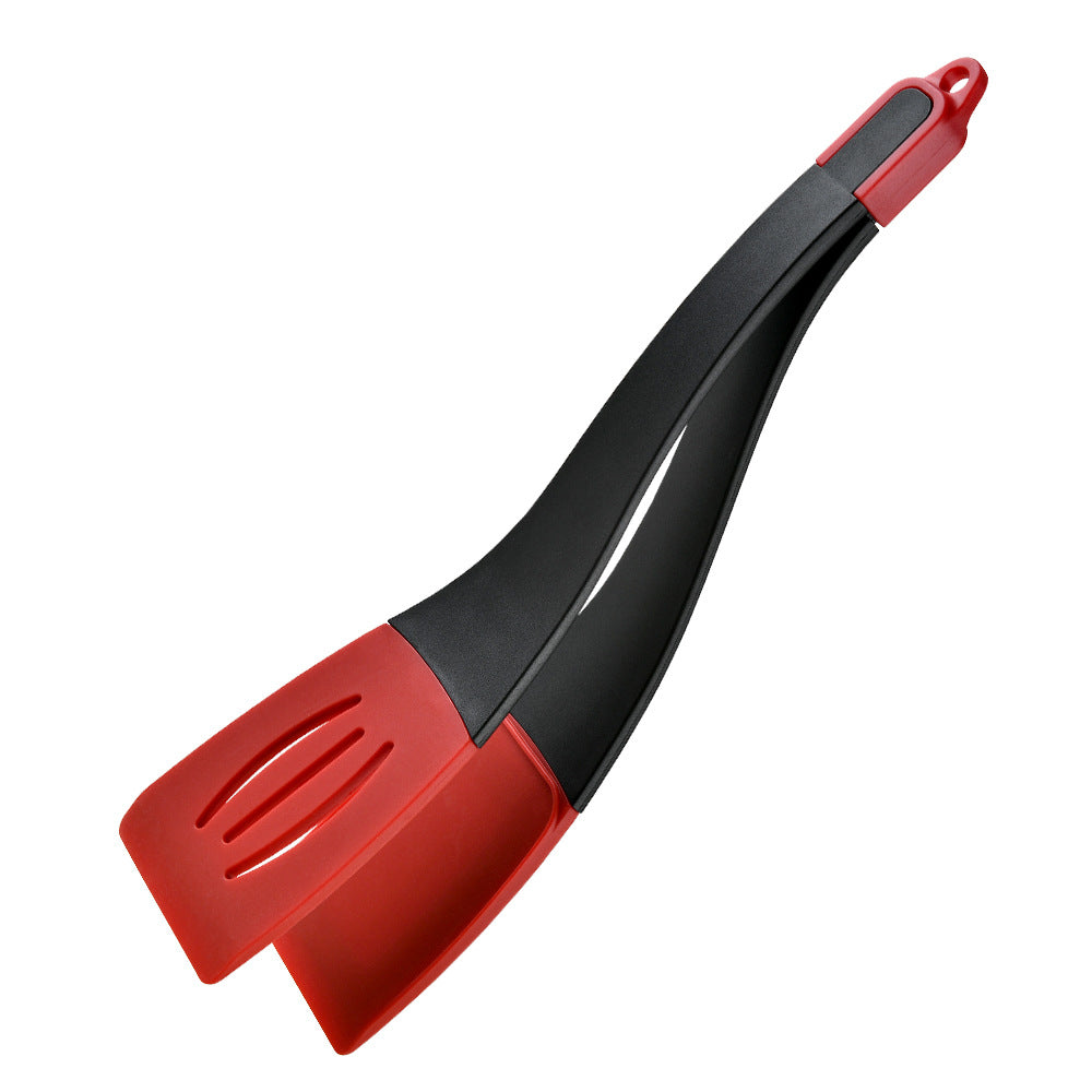 3 In 1 Frying Spatula Clip Silicone Food Clip Frying Steak Pancakes Shovel Slotted Turners Kitchen Tools Cooking Utensils Kitchen Gadgets GND Products