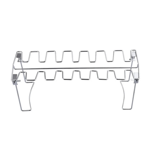 Upgraded BBQ Chicken Leg Wing Grill Rack 14 Slots Stainless Steel AliExpress