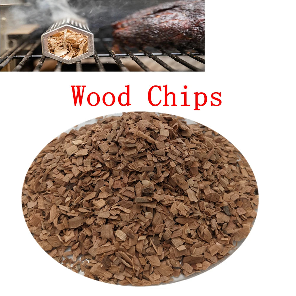 Wood Chips for Smoking 125g/bag Apple Cherry Oak Hickory Smoked AliExpress