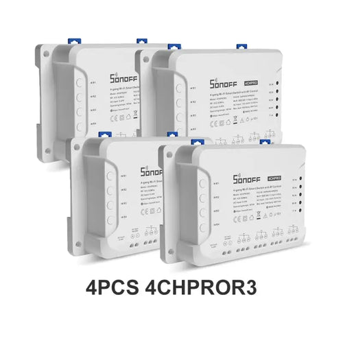 Sonoff 4CH R3/ 4CH PRO R3 4 Gang Wi-Fi Smart Switch Module Interlock AliExpress
