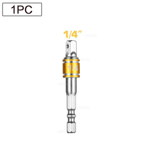 STONEGO 1PC/3PCS Hex Shank Drill Socket Adapter Set for Impact Driver AliExpress