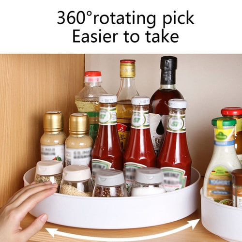 Rotating Spice and Saunce Rack Organizer Yellow Pandora