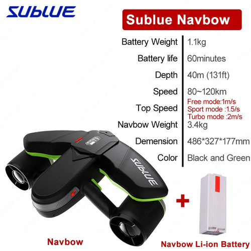 Sublue Navbow Underwater Scooter Smart Electric Underwater Scooter for AliExpress