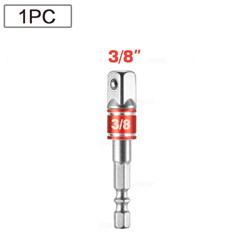 STONEGO 1PC/3PCS Hex Shank Drill Socket Adapter Set for Impact Driver AliExpress