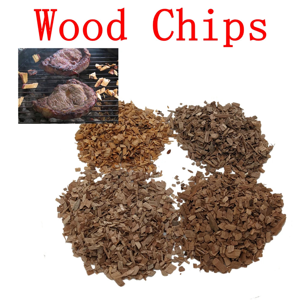Wood Chips for Smoking 125g/bag Apple Cherry Oak Hickory Smoked AliExpress