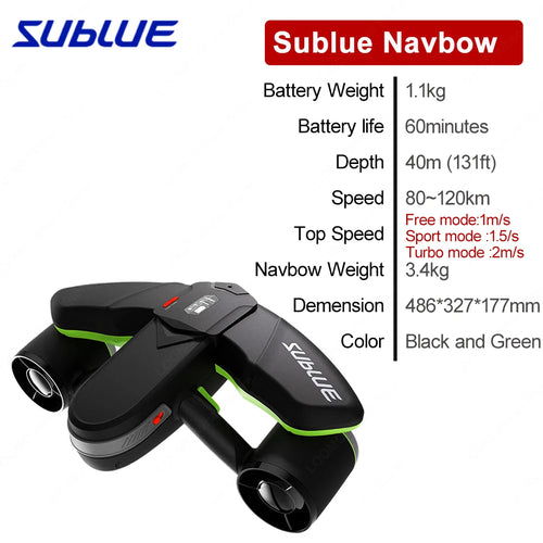 Sublue Navbow Underwater Scooter Smart Electric Underwater Scooter for AliExpress