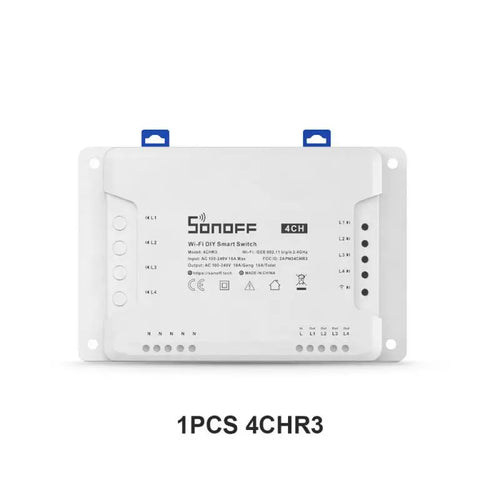 Sonoff 4CH R3/ 4CH PRO R3 4 Gang Wi-Fi Smart Switch Module Interlock AliExpress