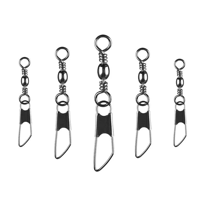 PRO BEROS 50Pcs/Lot Fishing Connector Pin Bearing Rolling Swivel AliExpress