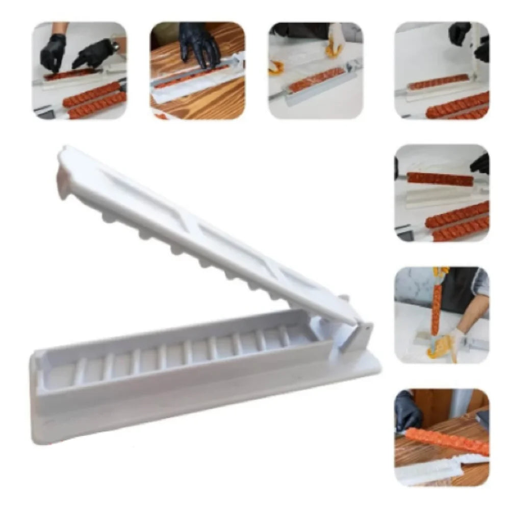 Skewers Kebab Maker Grill Barbecue Stringer Box Machine Beef Meat AliExpress