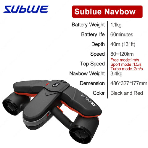 Sublue Navbow Underwater Scooter Smart Electric Underwater Scooter for AliExpress