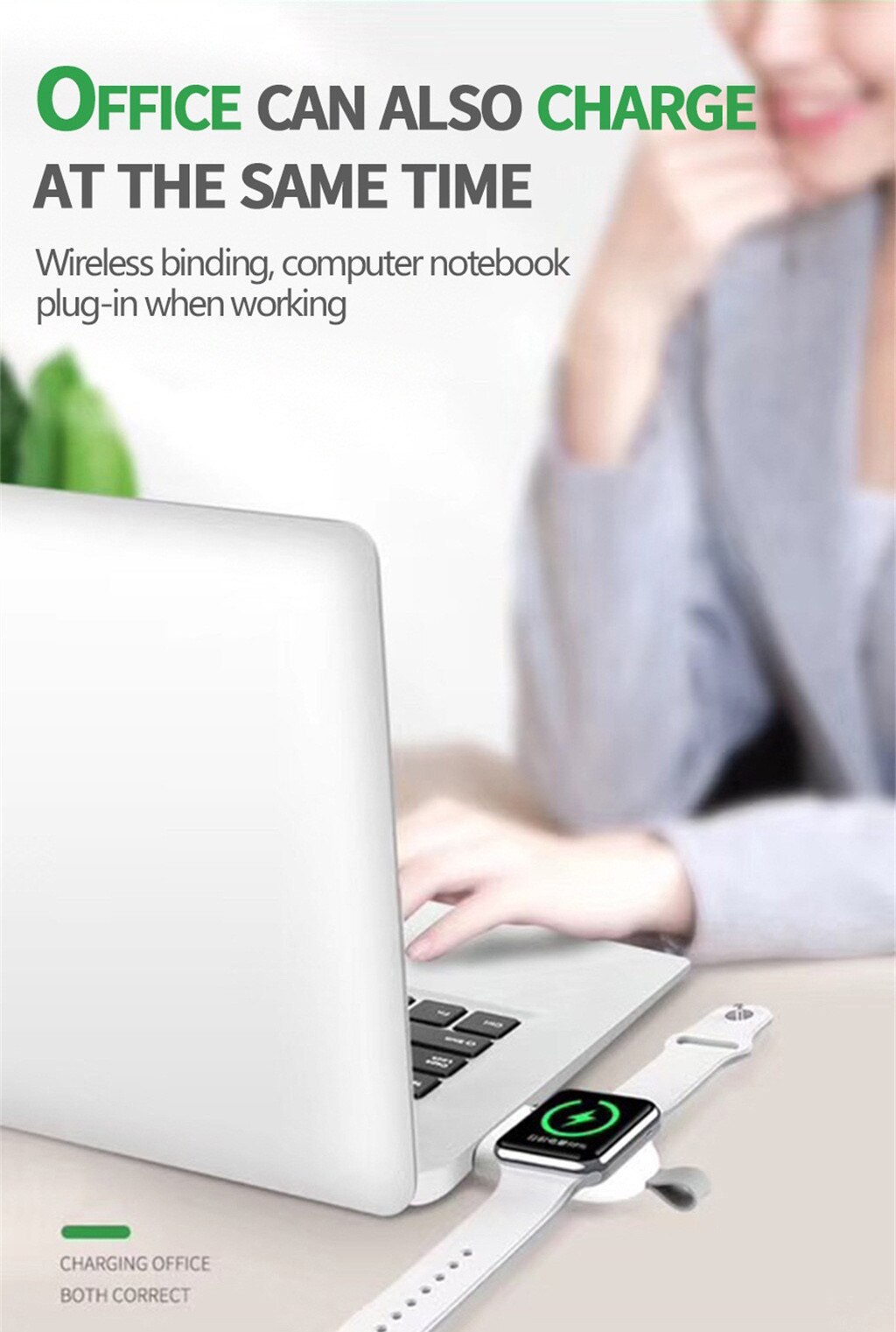 USB Wireless Charger Charging Holder Dock Stand Maroon Hera