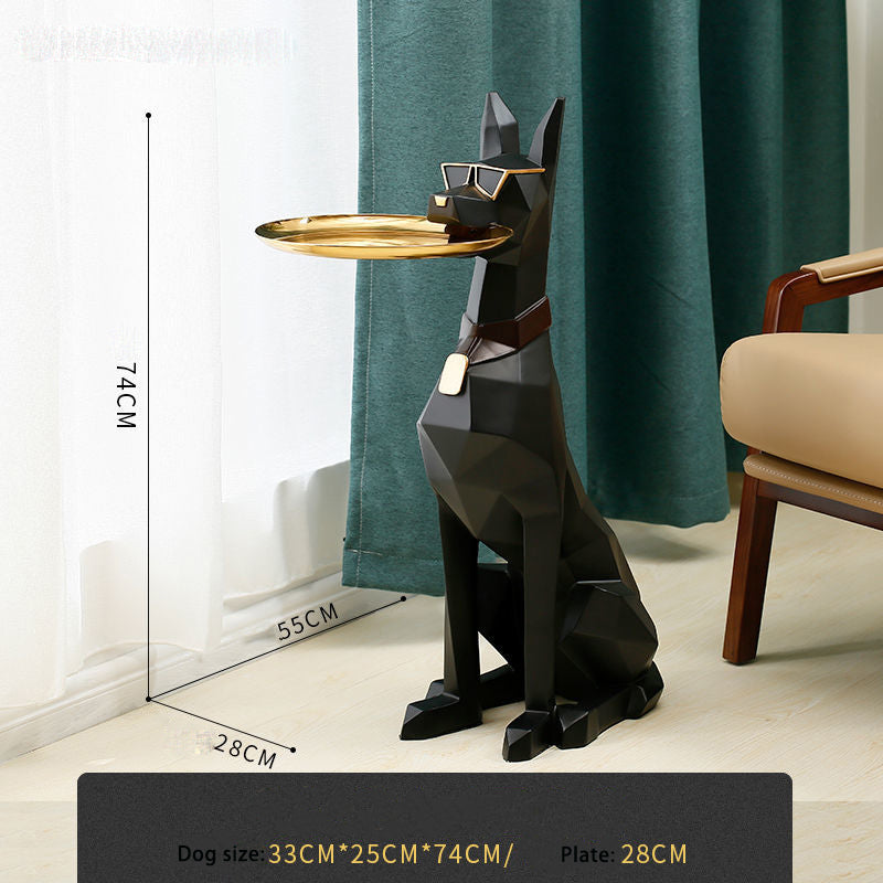 Creative Large Floor Dog Ornaments