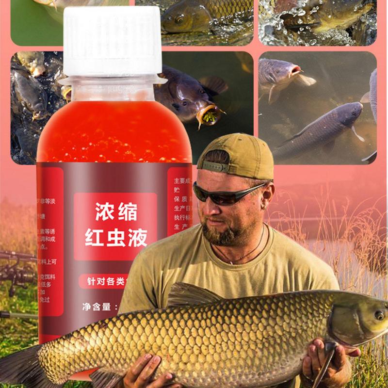 Concentrated Red Worm Liquid Fishing Bait GND Products