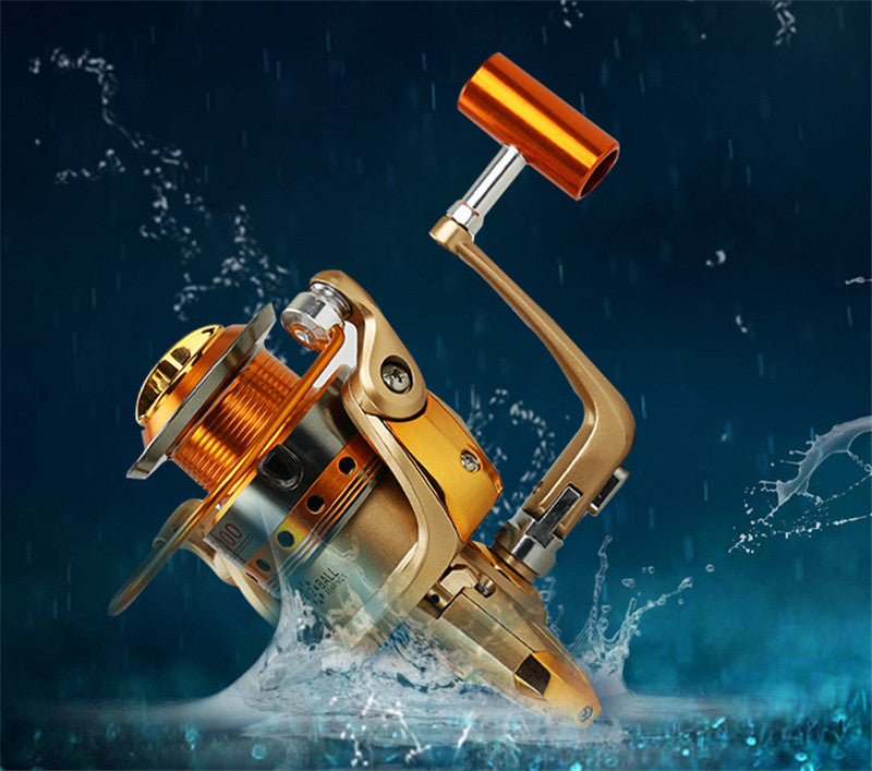 Metal Head Rocker Fishing Reel Fishing Reel Spinning Wheel Sea Rod Wheel GND Products