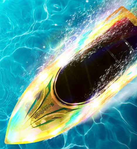 24g Electric Water Remote-control Ship Waterproof Automatic Reset Kids Toys GND Products