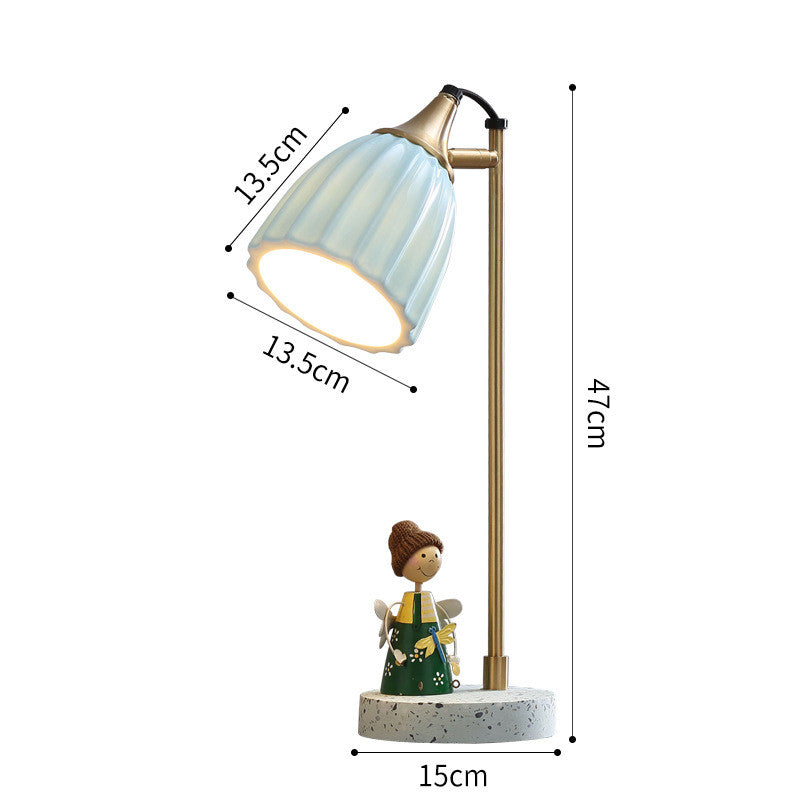 Nordic Style Light-transmitting Ceramic Ins Table Lamp GND Products