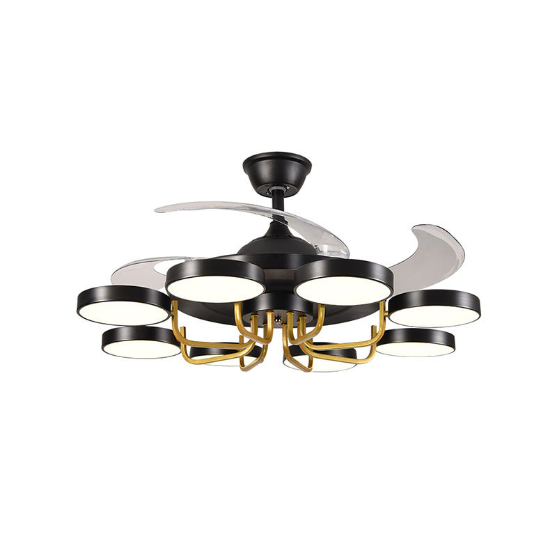 Modern Nordic Stealth Simple With Light Fan GND Products