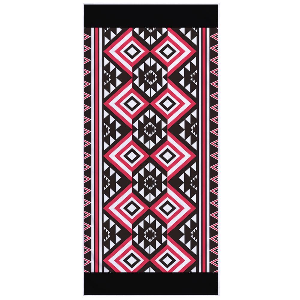 Microfiber Square Print Beach Towel Saor Style