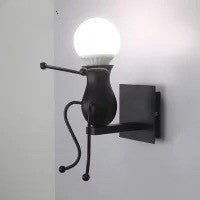 Modern Creative LED Wall Lamps Bedroom Bedside Lamp Nordic Iron Corridor Stairs Bar Restaurant Wall Light Child Room Decoration GND Products