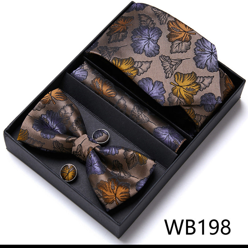 Men's Business Dress Wedding Bow Tie Suit Saor Style