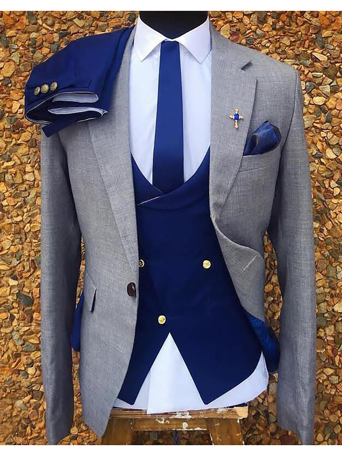 Spot Wedding Business Banquet Male Suit Saor Style