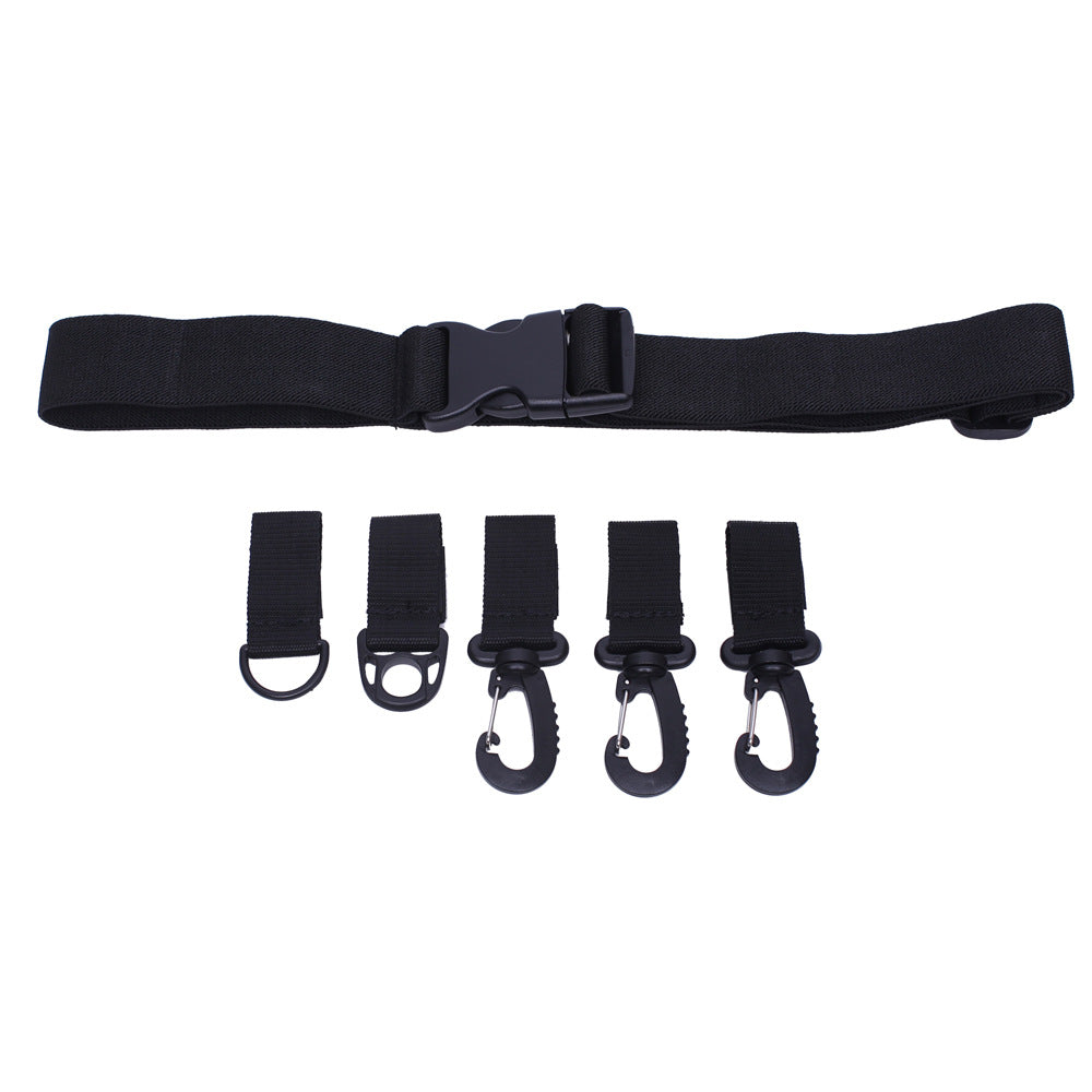Outdoor Supplies Fishing Waders Fishing Accessories Belt Buckle D Ring Hook GND Products