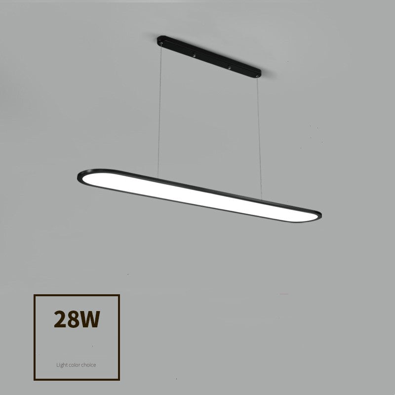 Modern Simple Creative Strip Bar Led Office Lighting Restaurant Chandelier GND Products