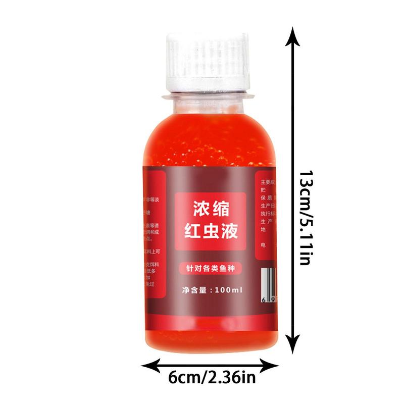 Concentrated Red Worm Liquid Fishing Bait GND Products
