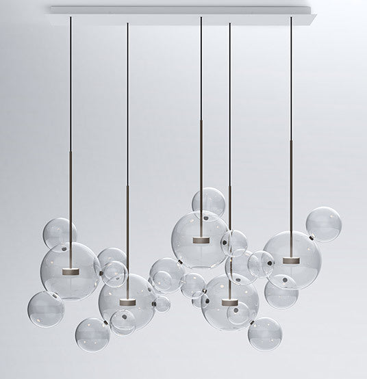 Soap Bubble Mickey Chandelier LED Living Room Bedroom Dining Room Glass GND Products