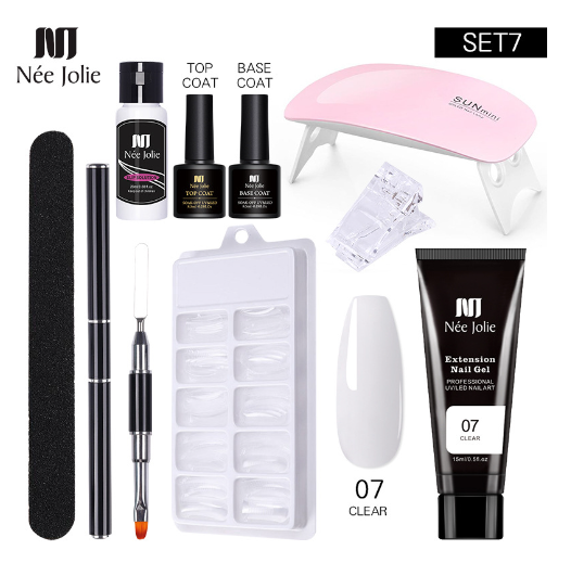Nail Art Solid Extension Glue Long Crystal Model Crystal Glue Set GND Products