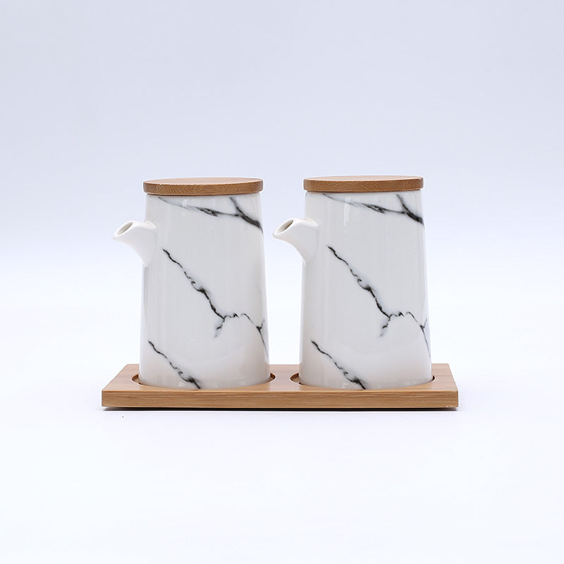 Marbled Ceramic Seasoning Spice Jar