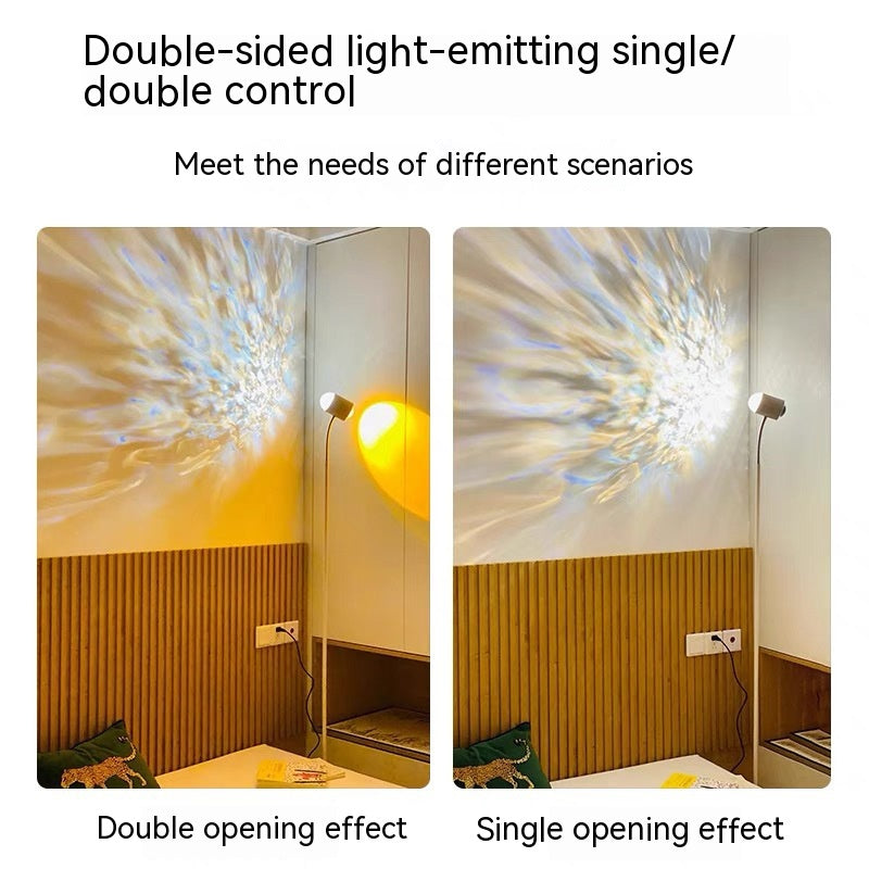 Lighting Internet Celebrity Living Room Sunset Metal Spotlight Water Ripple GND Products