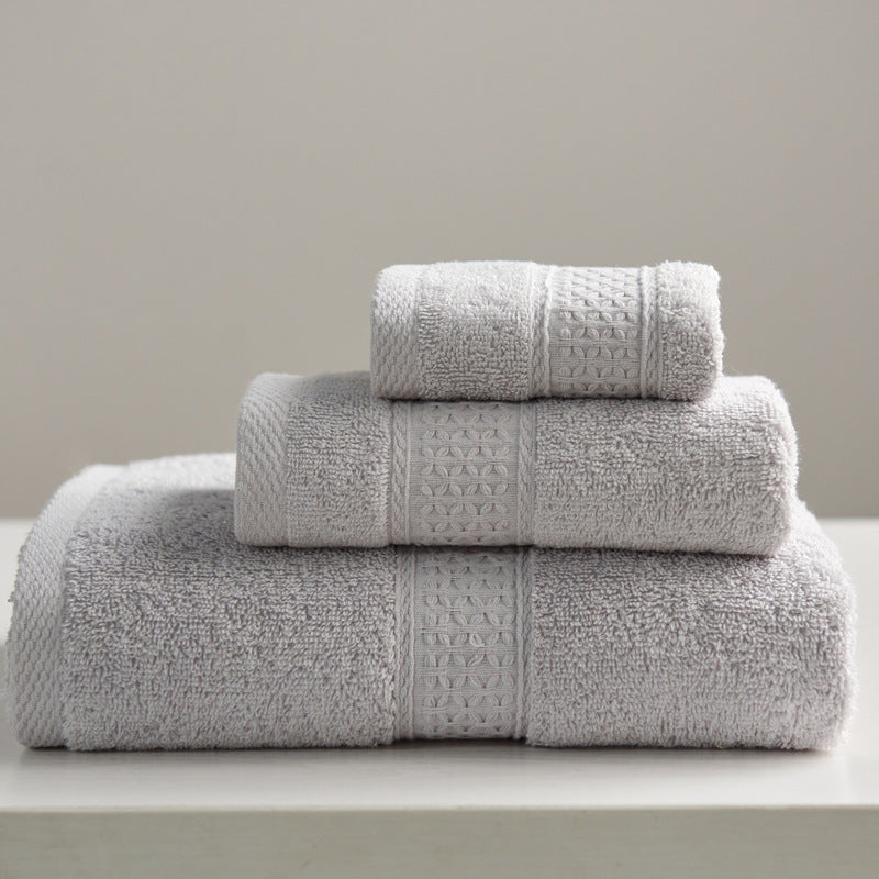 Minimalist Style Square Towel Towel Bath Towel Set Towel Pure Cotton Saor Style