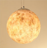 Industrial Style Moon Lamp Chandelier
